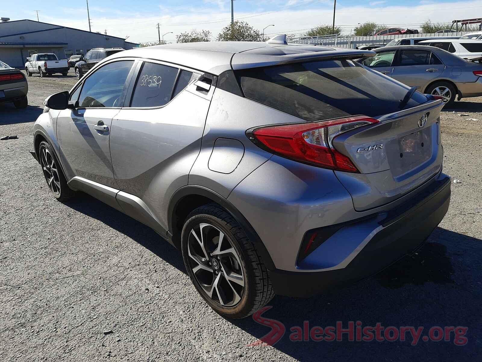 NMTKHMBX3JR035003 2018 TOYOTA C-HR