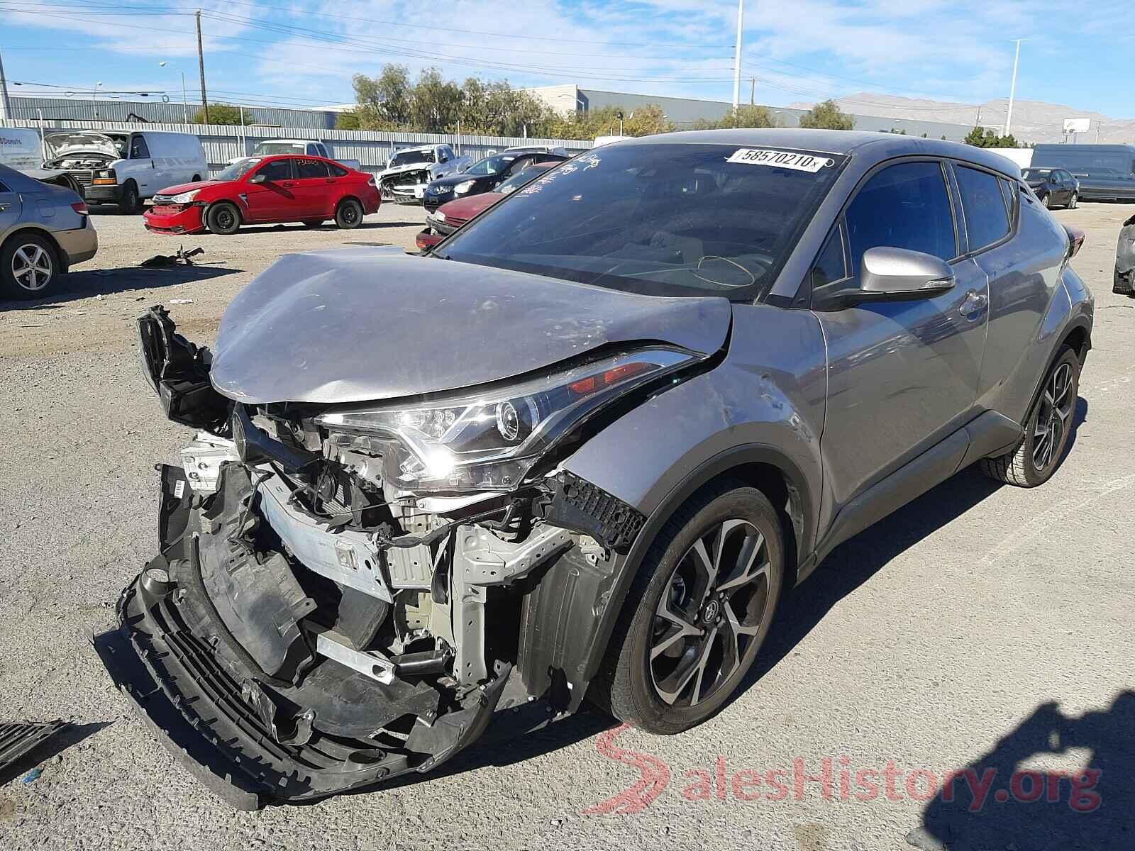 NMTKHMBX3JR035003 2018 TOYOTA C-HR