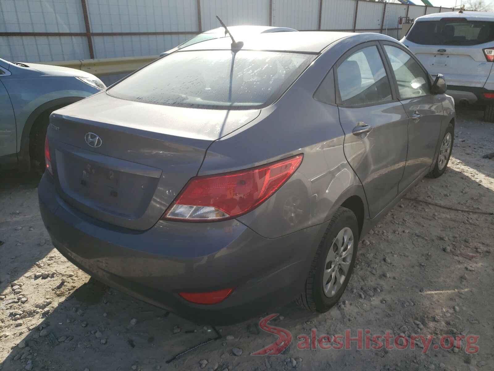 KMHCT4AE3GU105409 2016 HYUNDAI ACCENT