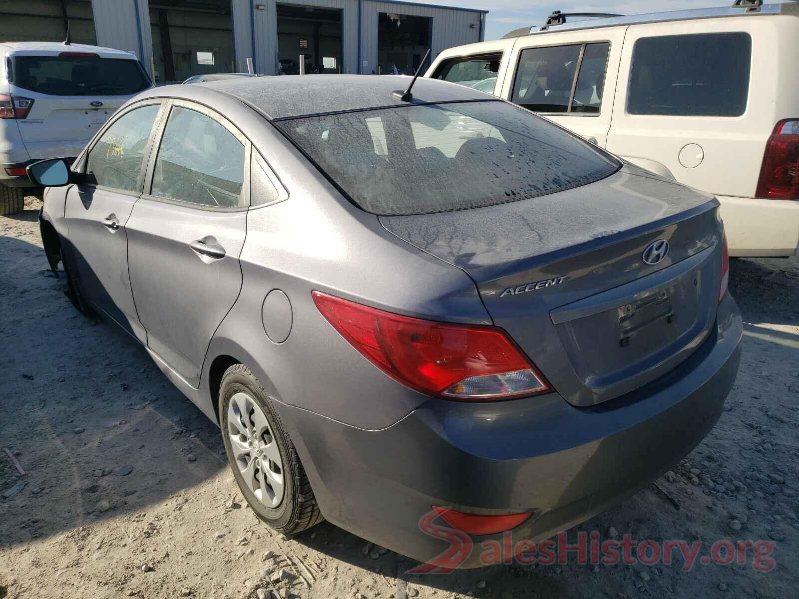 KMHCT4AE3GU105409 2016 HYUNDAI ACCENT