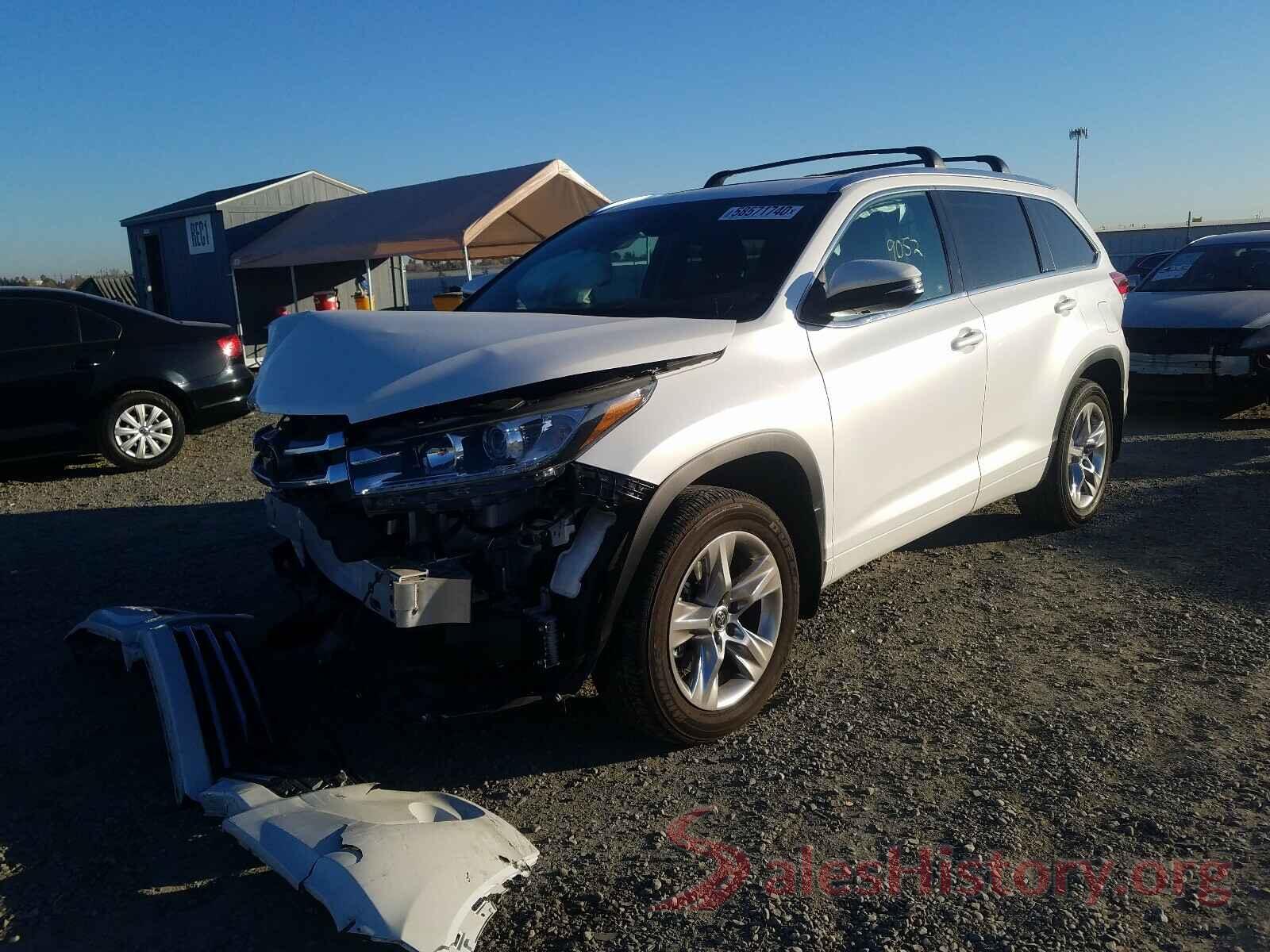 5TDDZRFH7KS947397 2019 TOYOTA HIGHLANDER