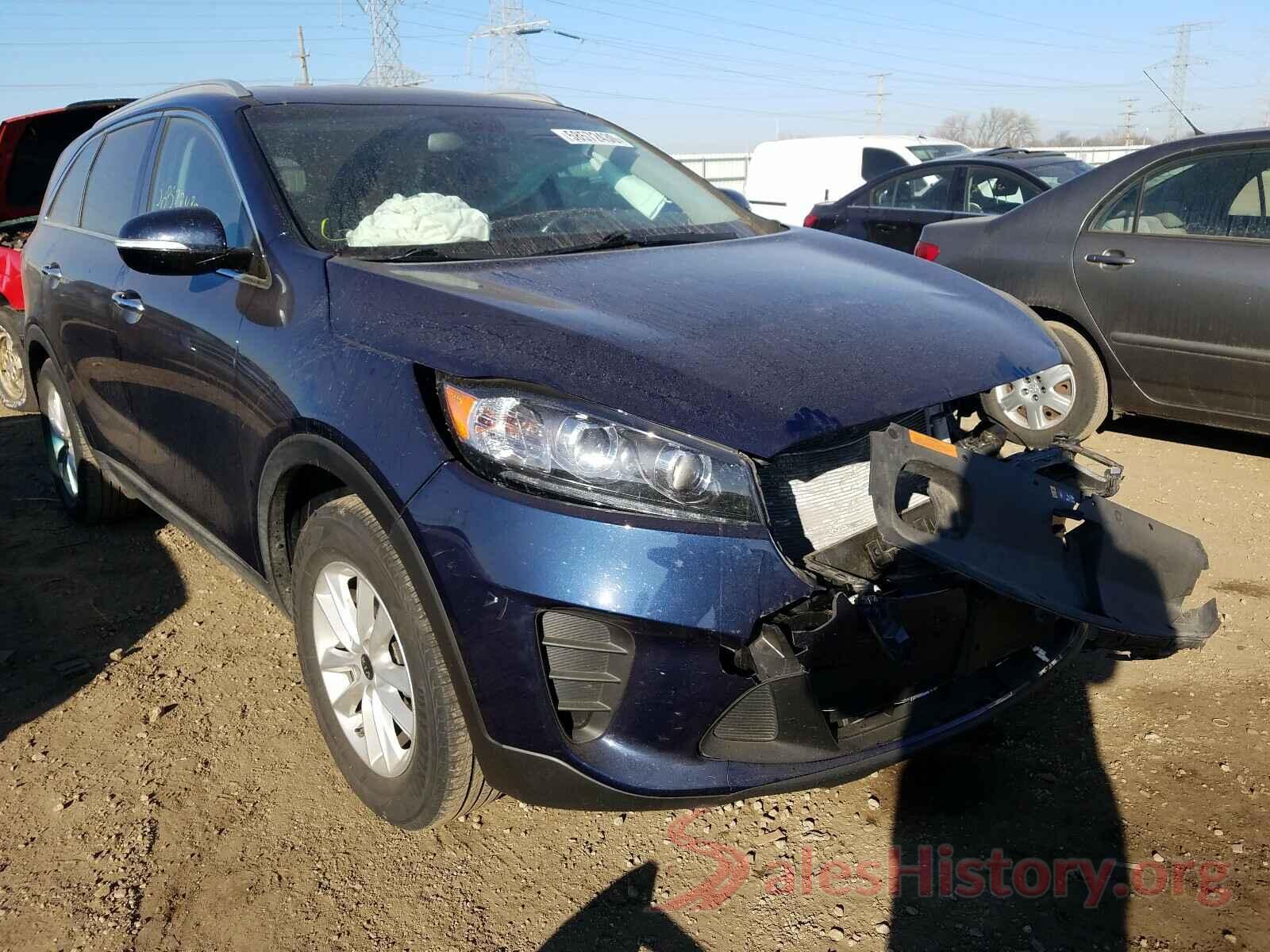 5XYPG4A34KG435837 2019 KIA SORENTO