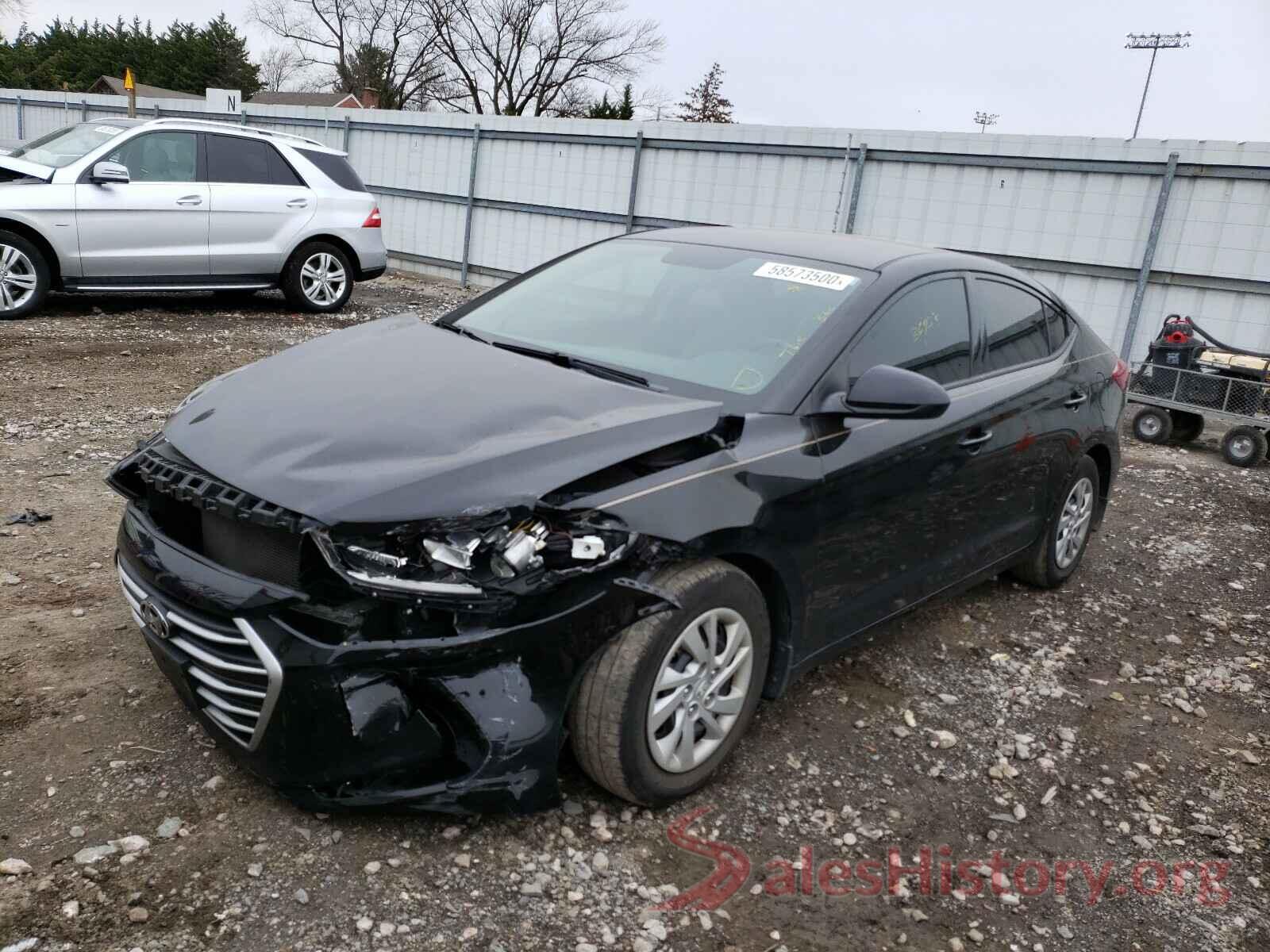 5NPD74LF1JH380099 2018 HYUNDAI ELANTRA