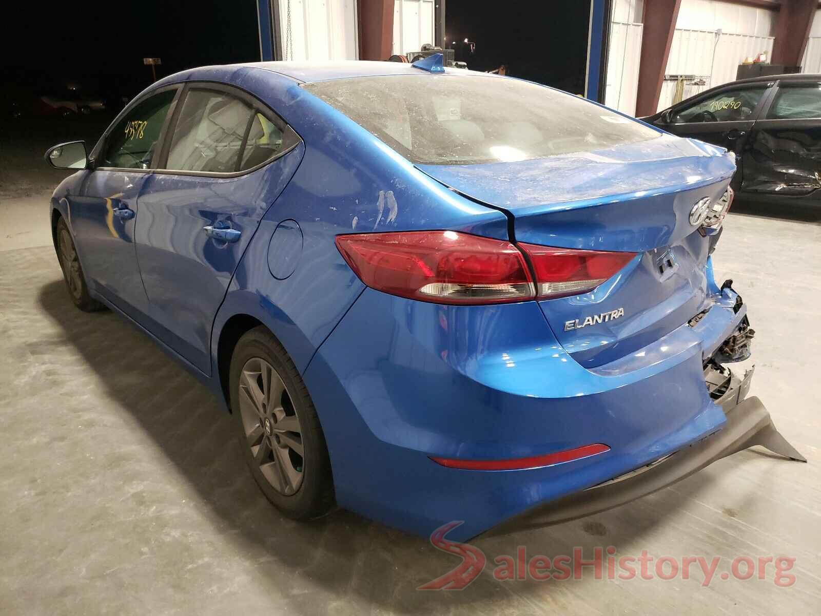 5NPD84LF6HH194551 2017 HYUNDAI ELANTRA