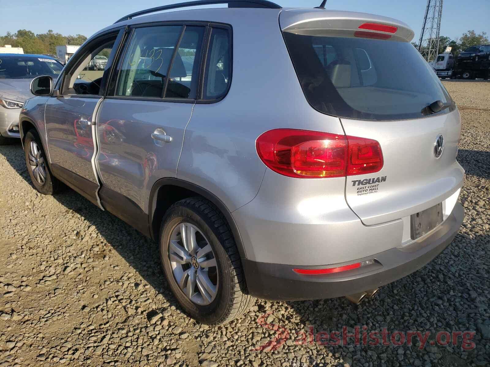 WVGBV7AXXGW545799 2016 VOLKSWAGEN TIGUAN