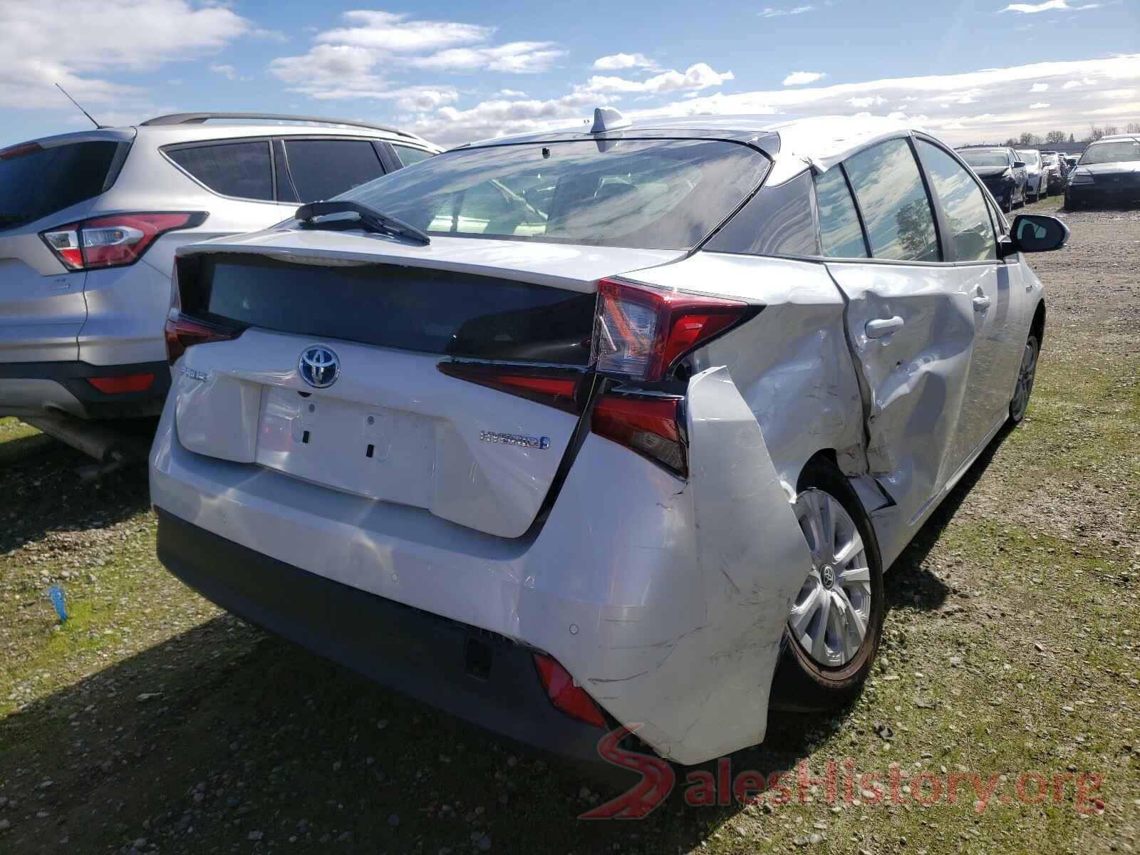 JTDKAMFU4M3132903 2021 TOYOTA PRIUS