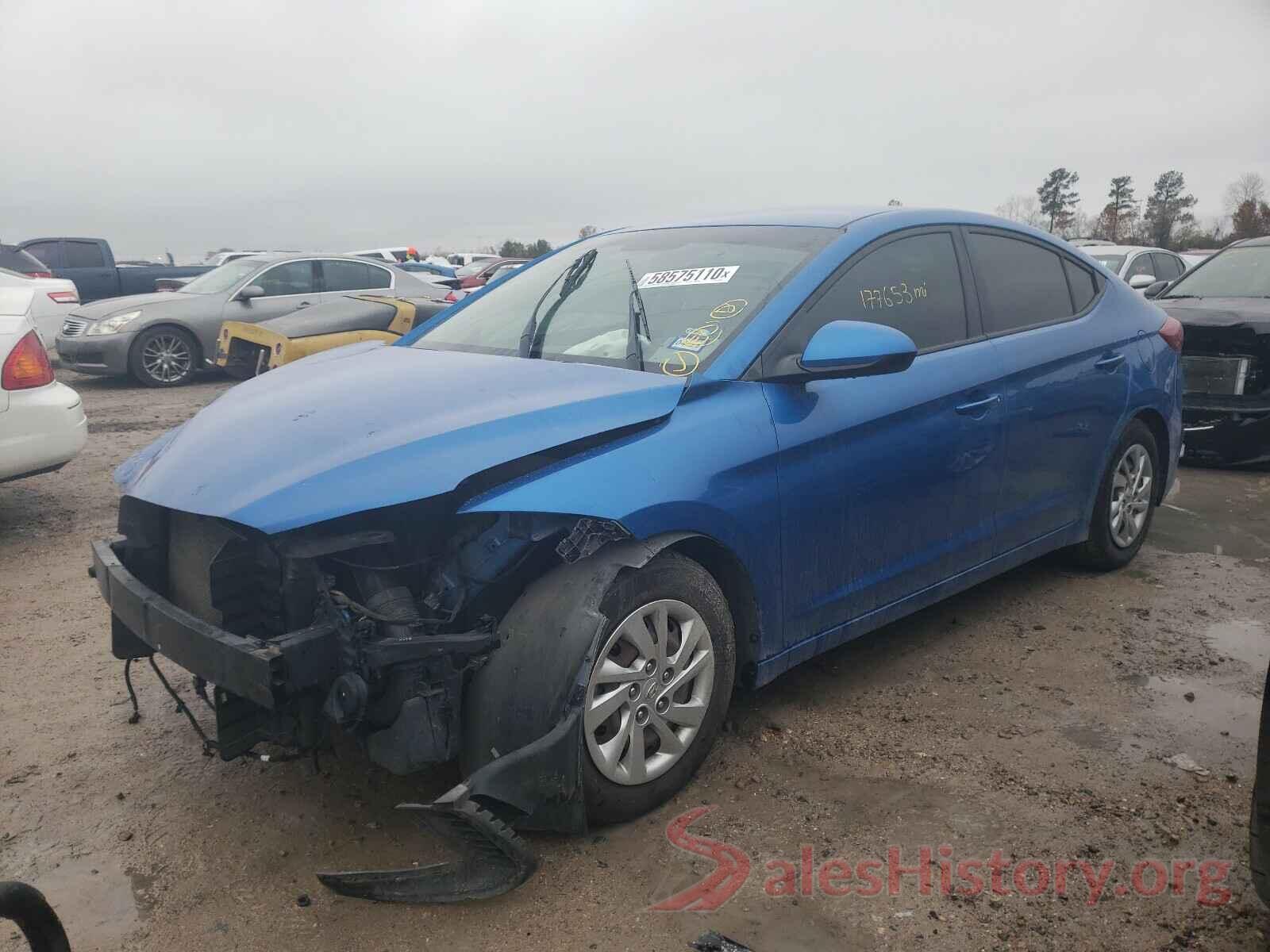 KMHD74LF1HU080865 2017 HYUNDAI ELANTRA