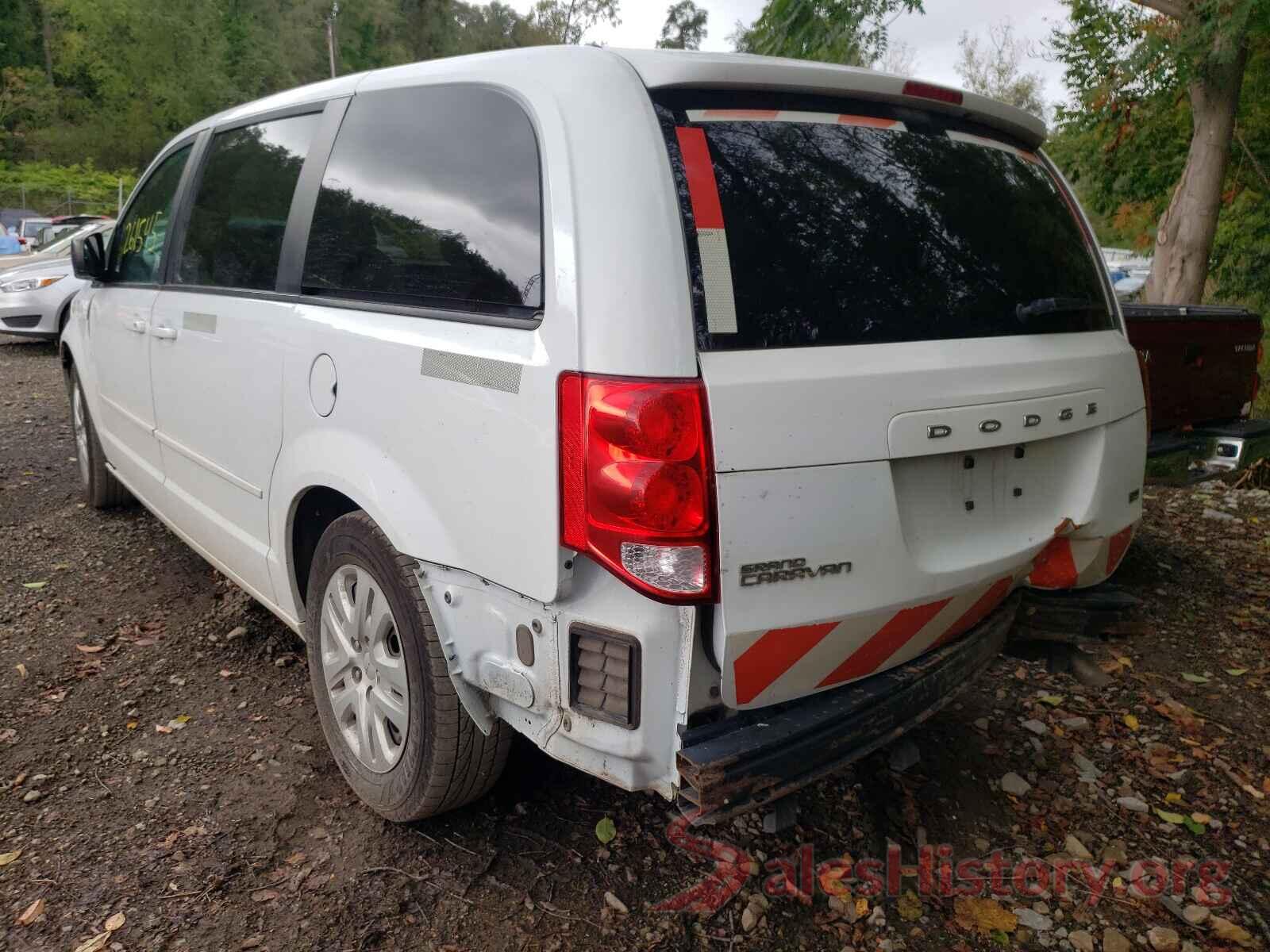 2C4RDGBG9GR262274 2016 DODGE GRAND CARA