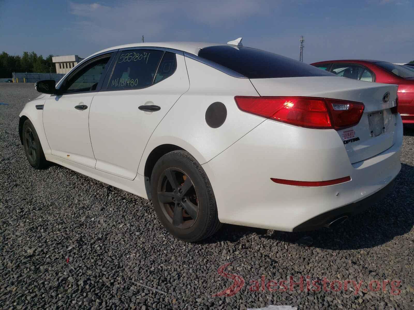 KNAGM4A74F5623779 2015 KIA OPTIMA