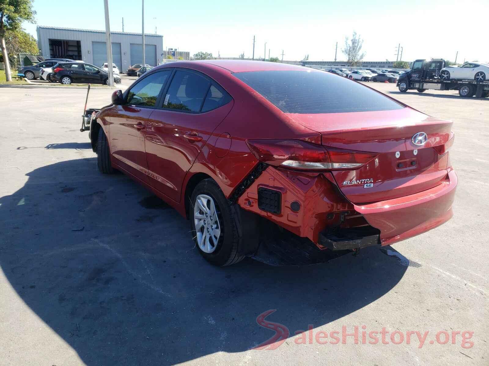 5NPD74LF4JH327901 2018 HYUNDAI ELANTRA