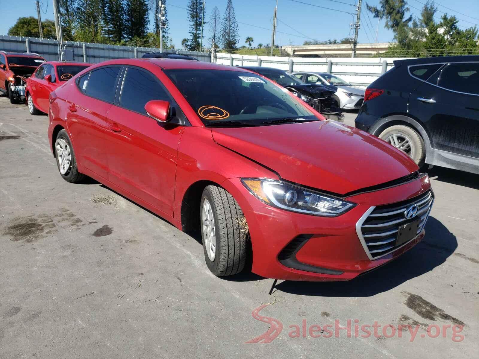 5NPD74LF4JH327901 2018 HYUNDAI ELANTRA