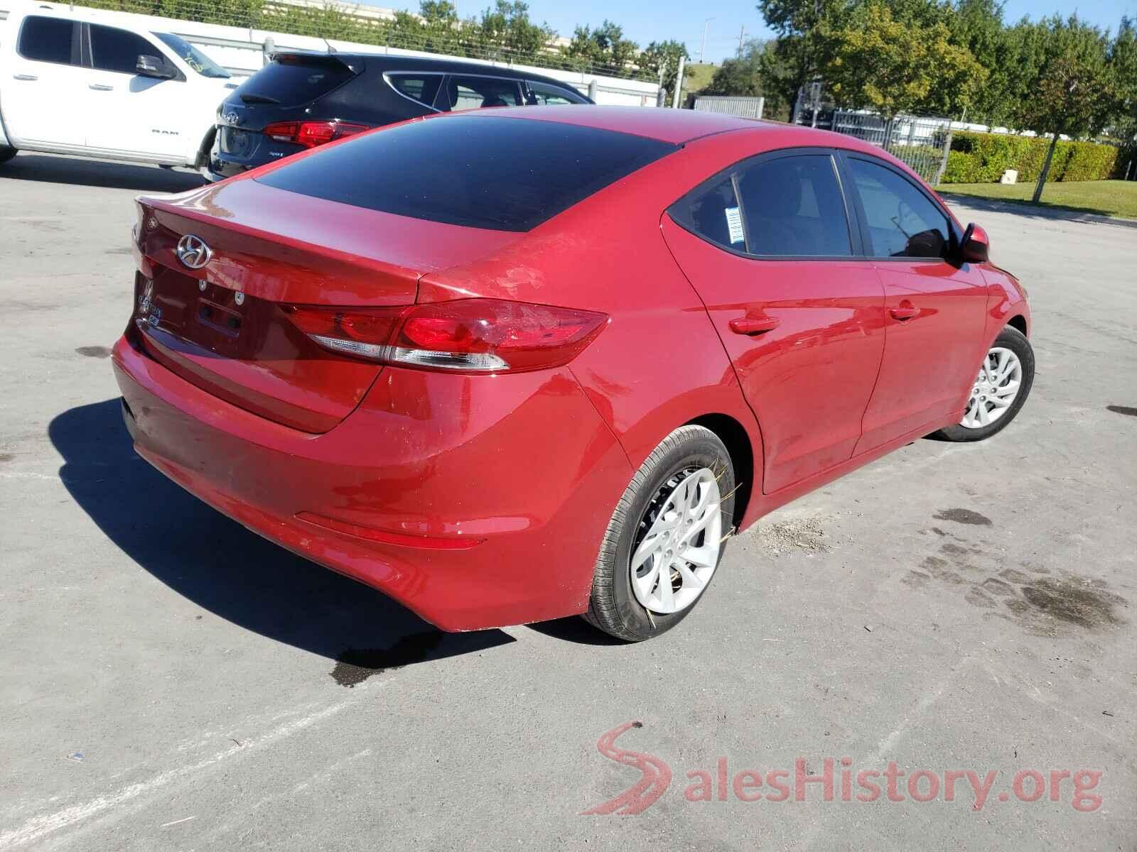 5NPD74LF4JH327901 2018 HYUNDAI ELANTRA