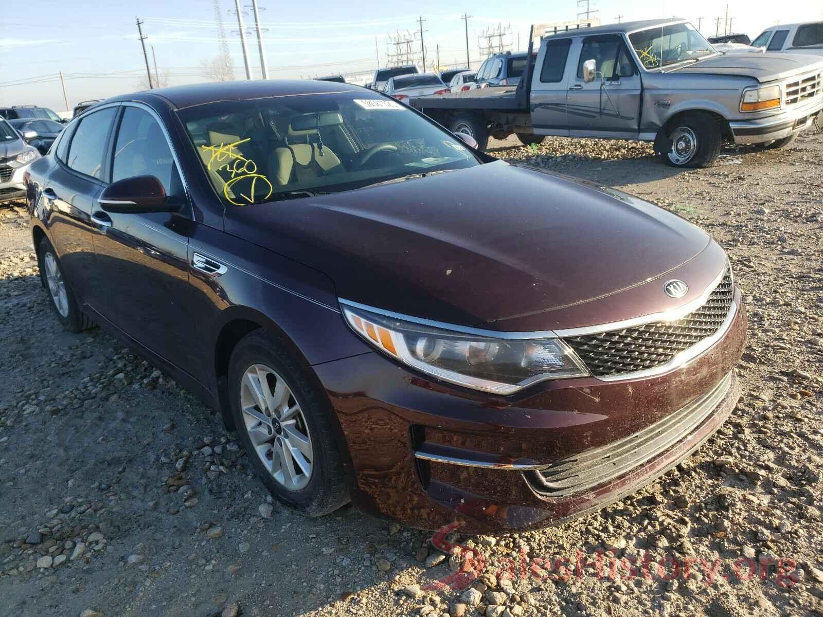 5XXGT4L3XGG059004 2016 KIA OPTIMA