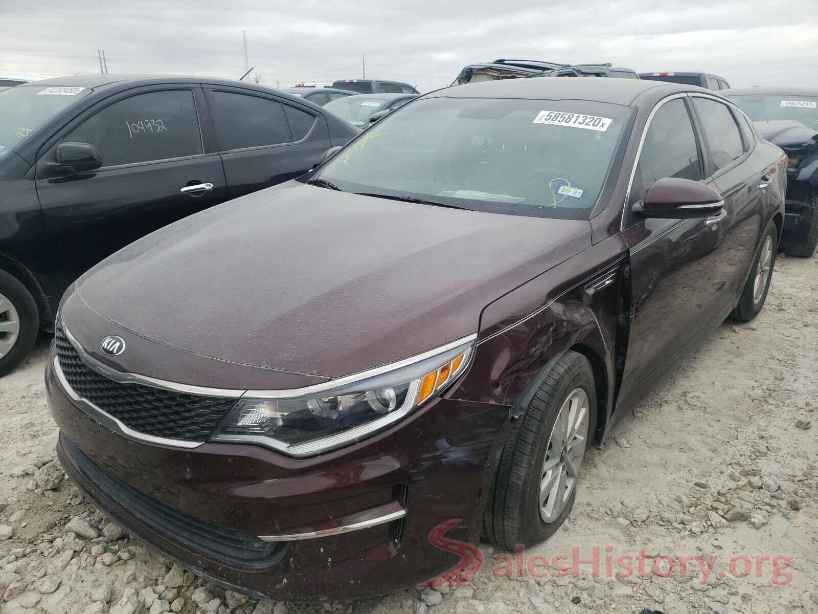 5XXGT4L3XGG059004 2016 KIA OPTIMA