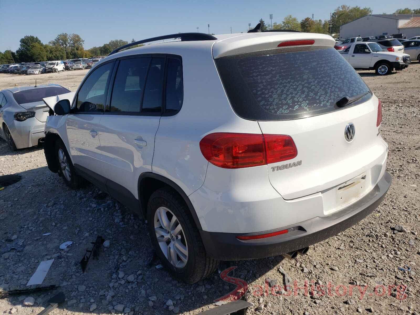 WVGBV7AXXHK000551 2017 VOLKSWAGEN TIGUAN