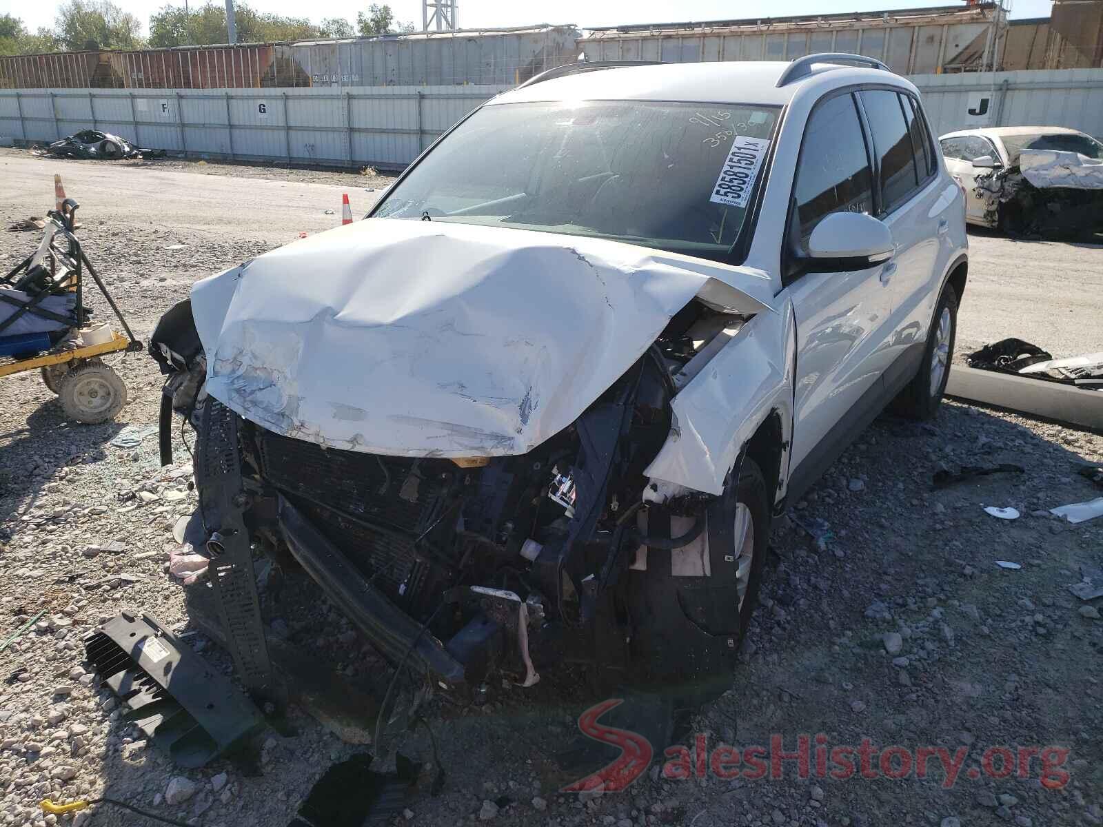 WVGBV7AXXHK000551 2017 VOLKSWAGEN TIGUAN