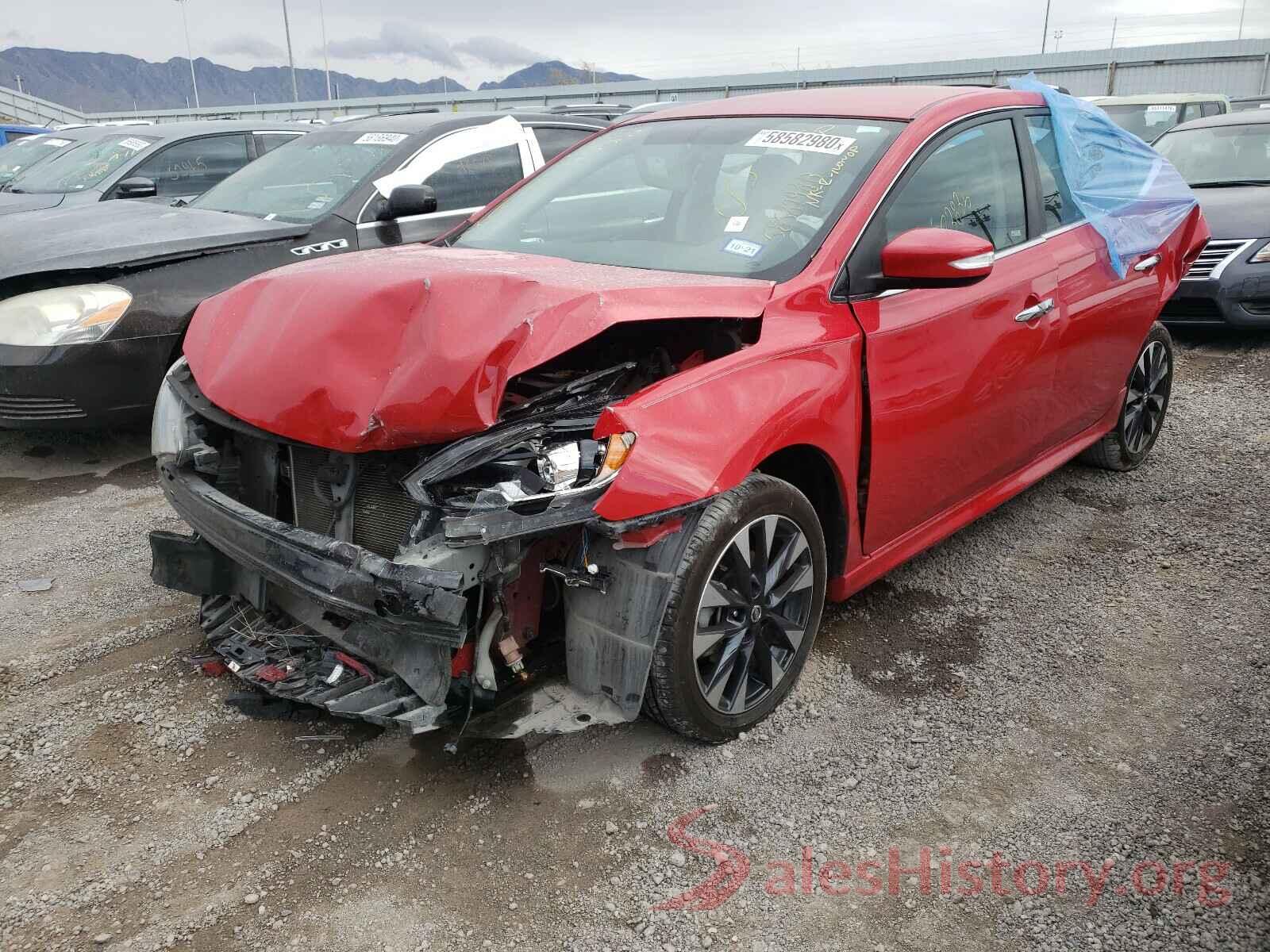 3N1AB7AP0HY400535 2017 NISSAN SENTRA