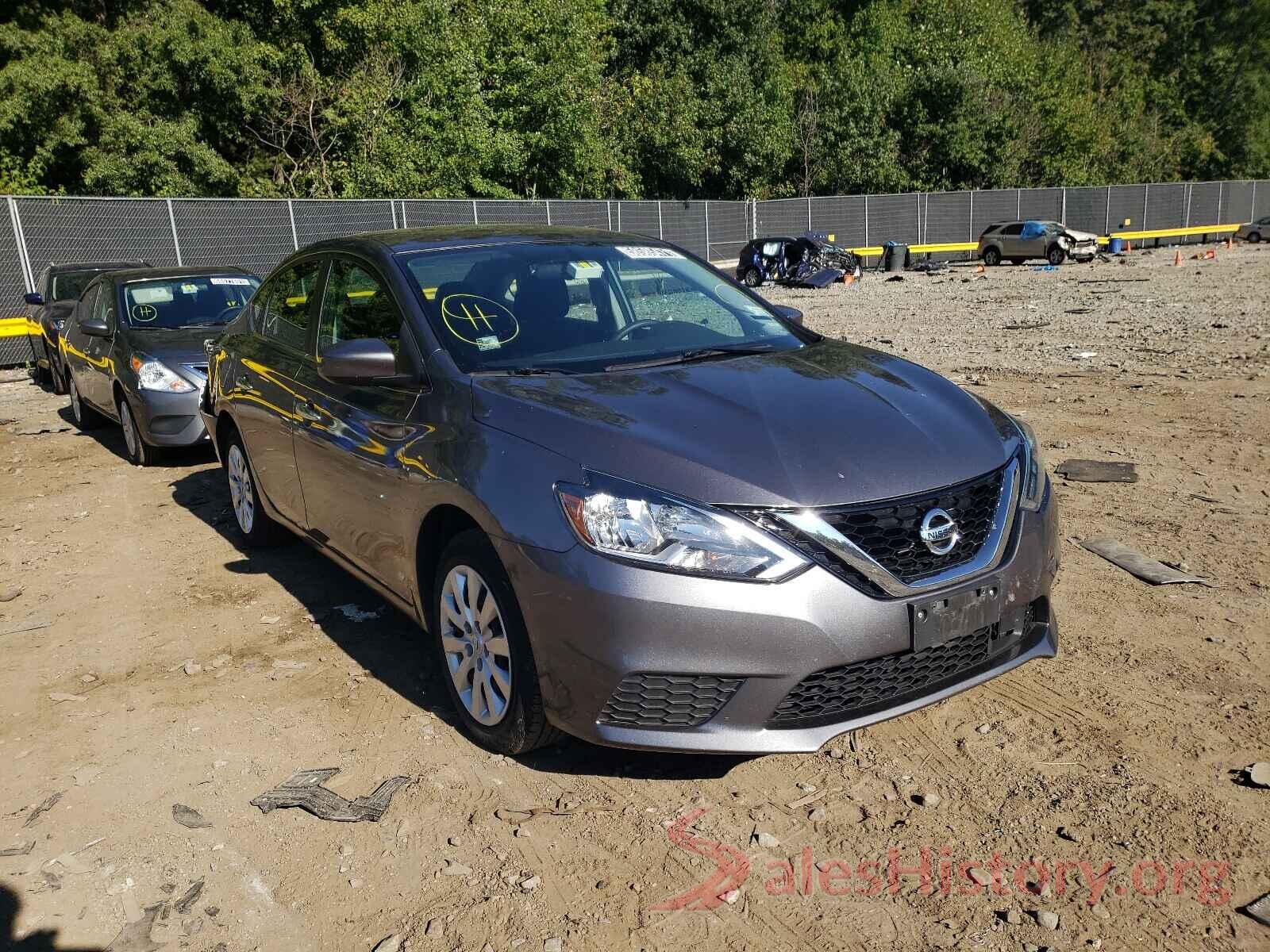 3N1AB7AP0KY354941 2019 NISSAN SENTRA