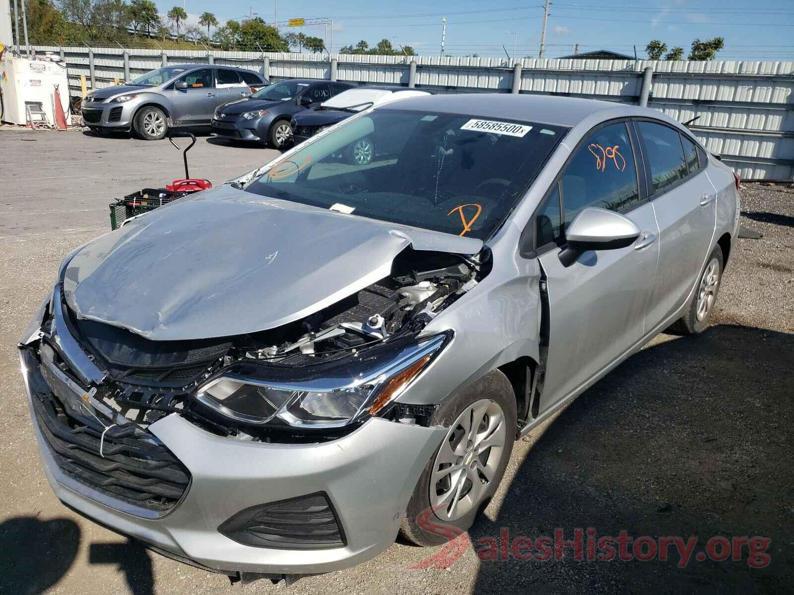 1G1BC5SM2K7146951 2019 CHEVROLET CRUZE