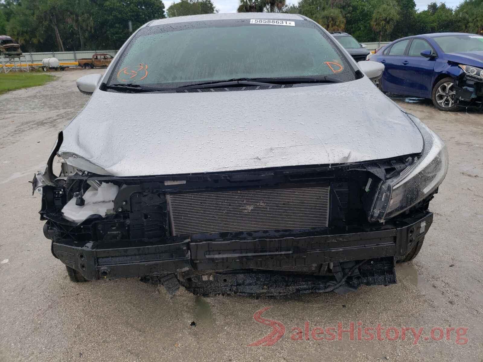 3KPFK4A78HE120199 2017 KIA FORTE