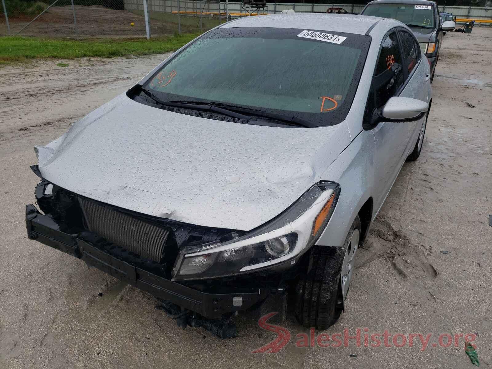 3KPFK4A78HE120199 2017 KIA FORTE