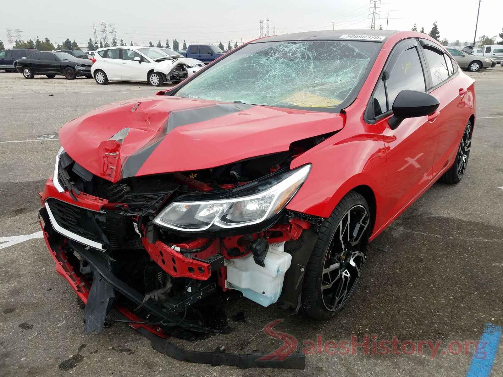 1G1BC5SMXJ7125909 2018 CHEVROLET CRUZE