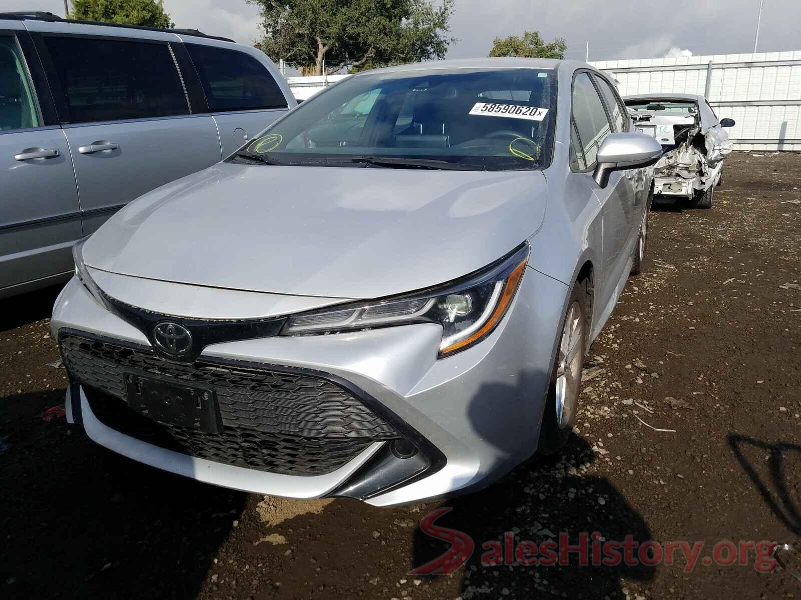 JTNK4RBE1K3041034 2019 TOYOTA COROLLA