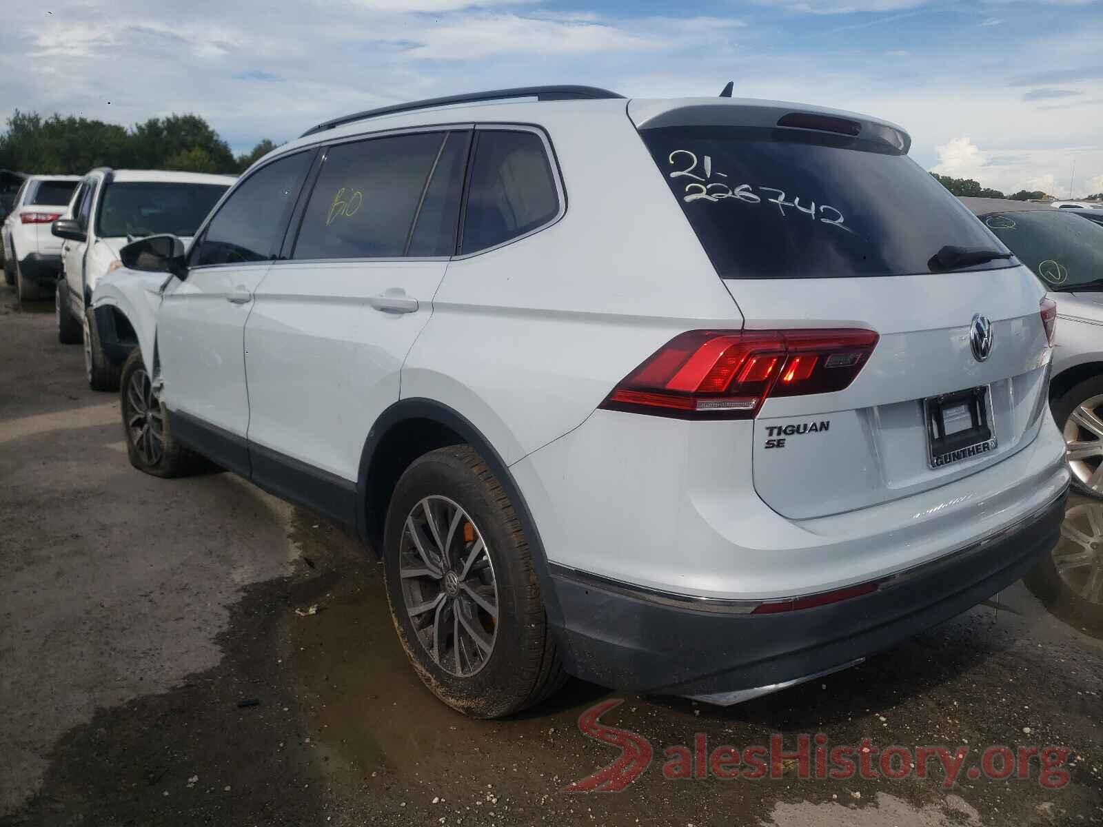 3VV3B7AXXJM202842 2018 VOLKSWAGEN TIGUAN