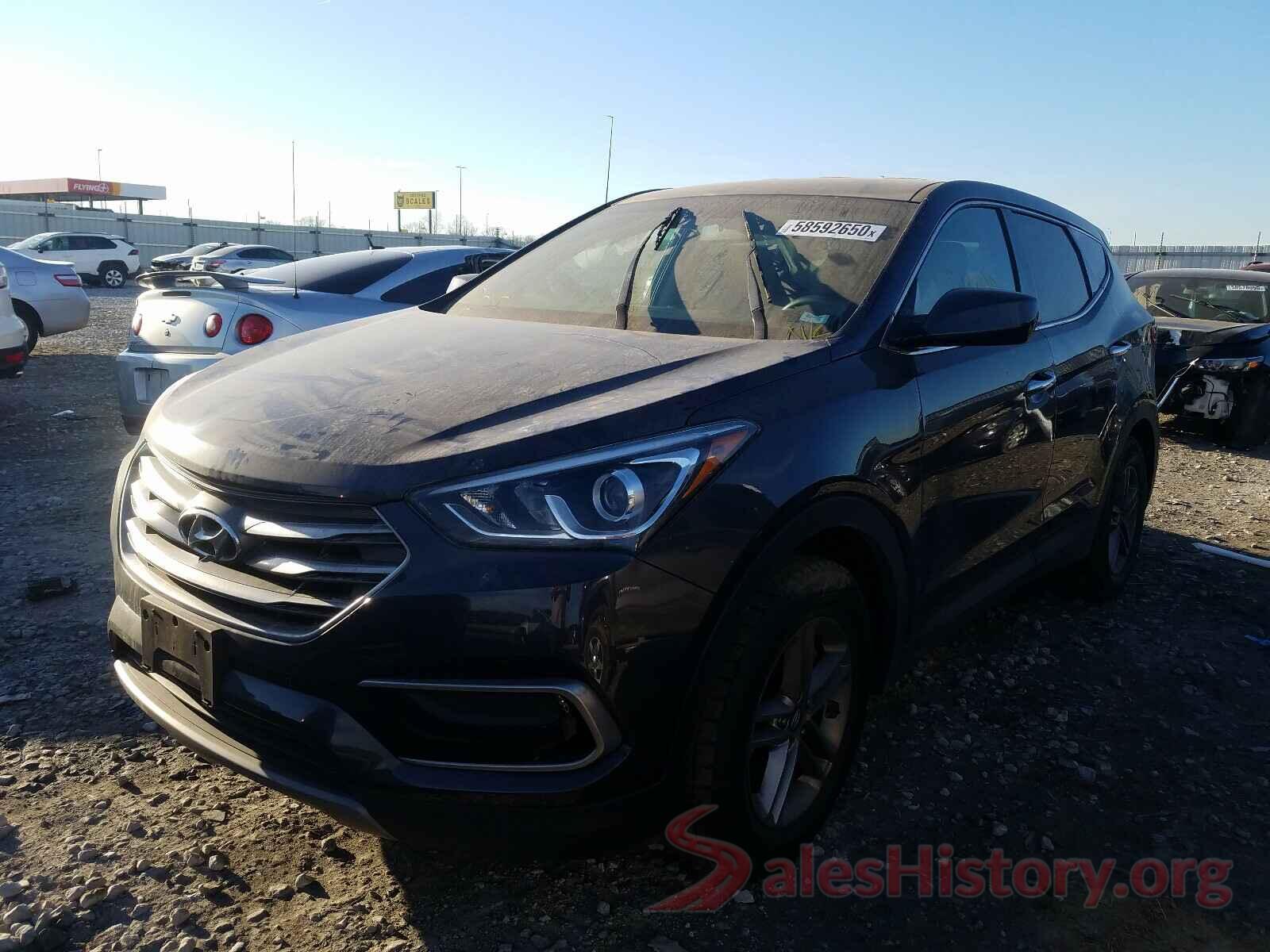 5XYZT3LB6HG455499 2017 HYUNDAI SANTA FE