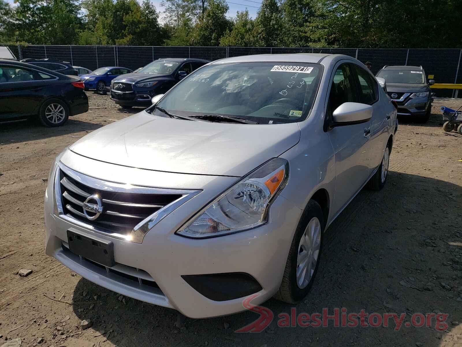 3N1CN7AP6KL862540 2019 NISSAN VERSA