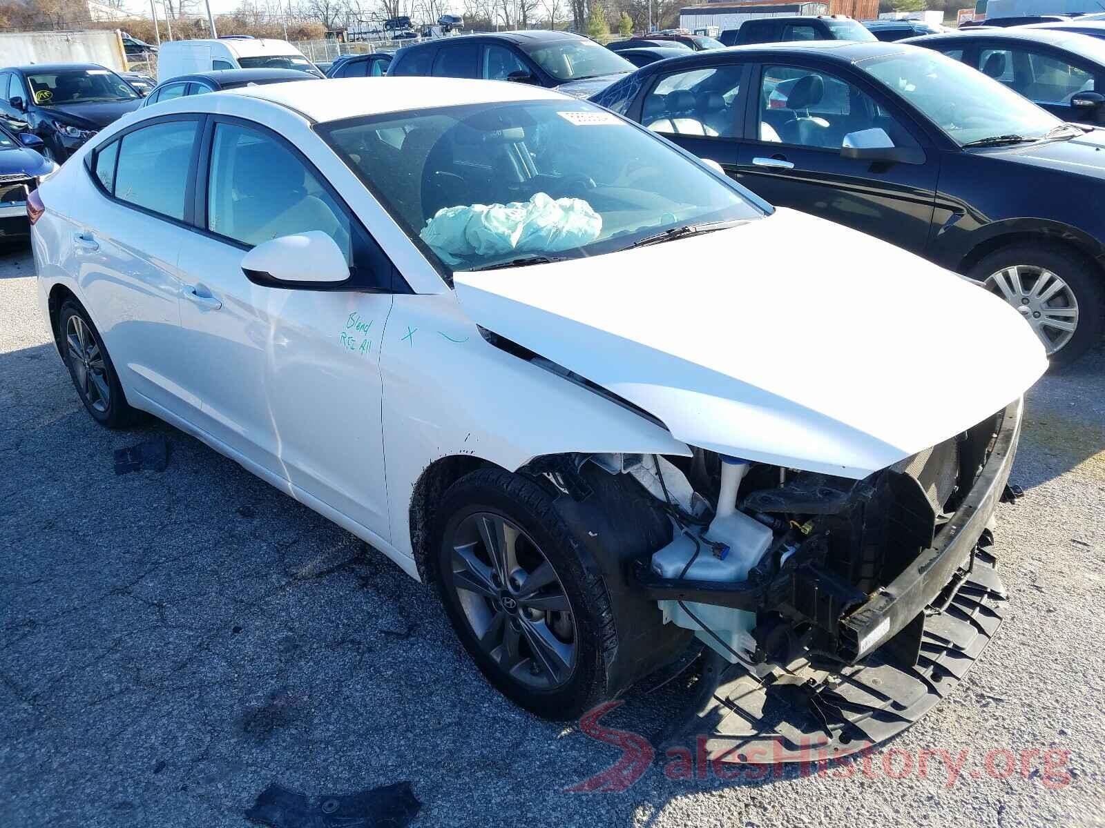 5NPD84LF6JH239543 2018 HYUNDAI ELANTRA