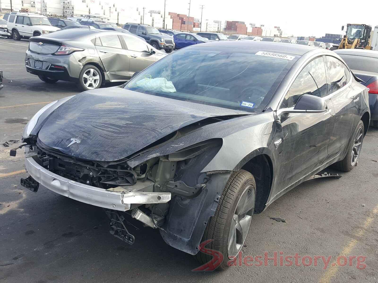 5YJ3E1EA3JF016136 2018 TESLA MODEL 3