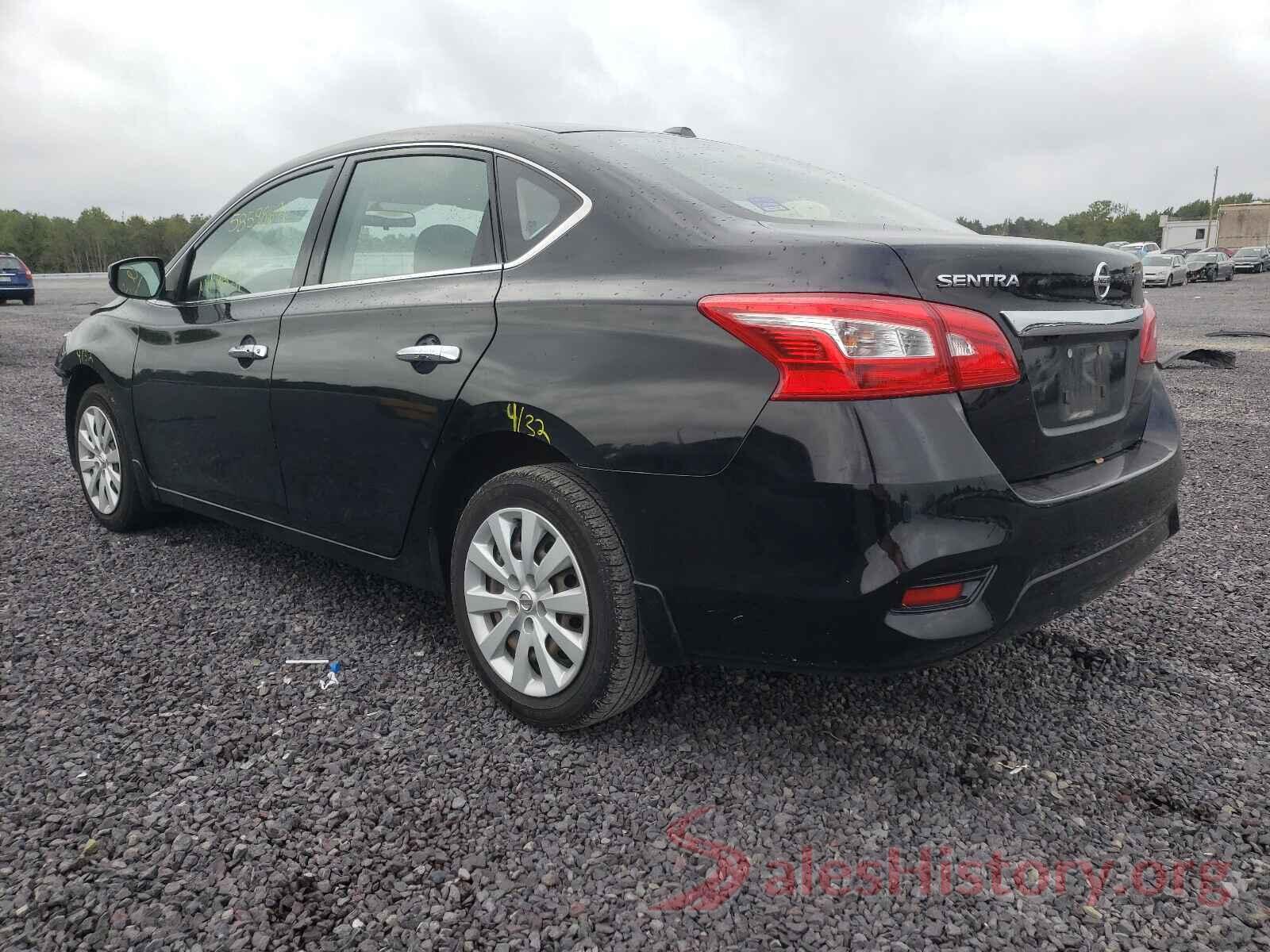 3N1AB7AP7HY400404 2017 NISSAN SENTRA