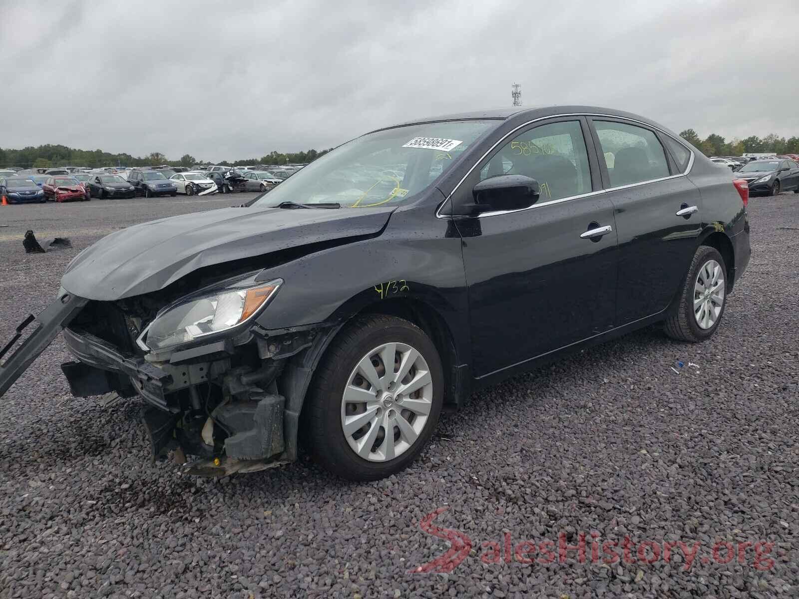 3N1AB7AP7HY400404 2017 NISSAN SENTRA