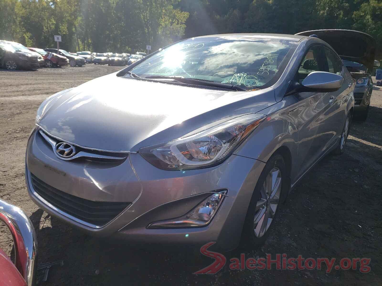 5NPDH4AE4GH796129 2016 HYUNDAI ELANTRA