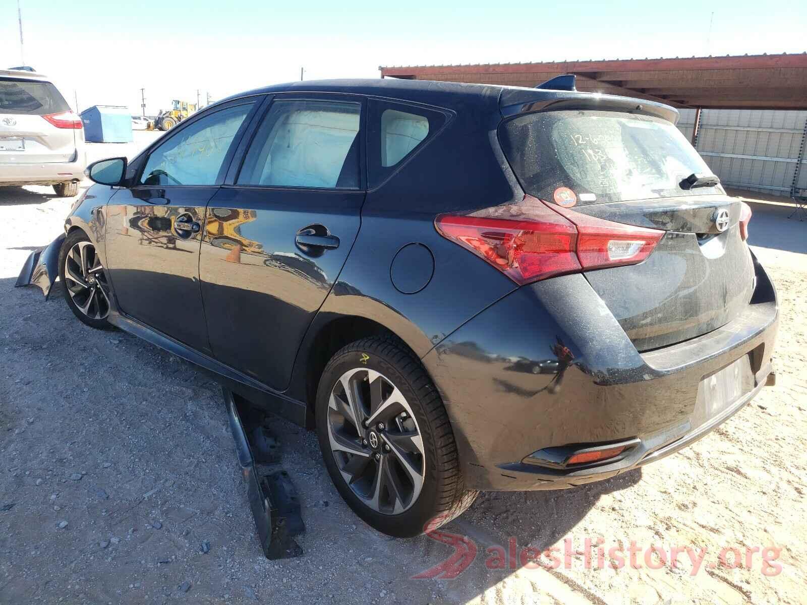 JTNKARJE6GJ513662 2016 TOYOTA SCION