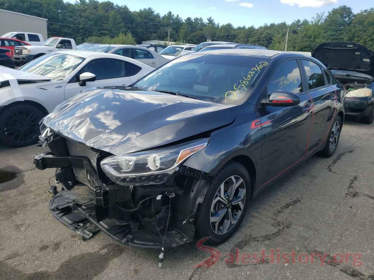 3KPF24AD0LE262304 2020 KIA FORTE