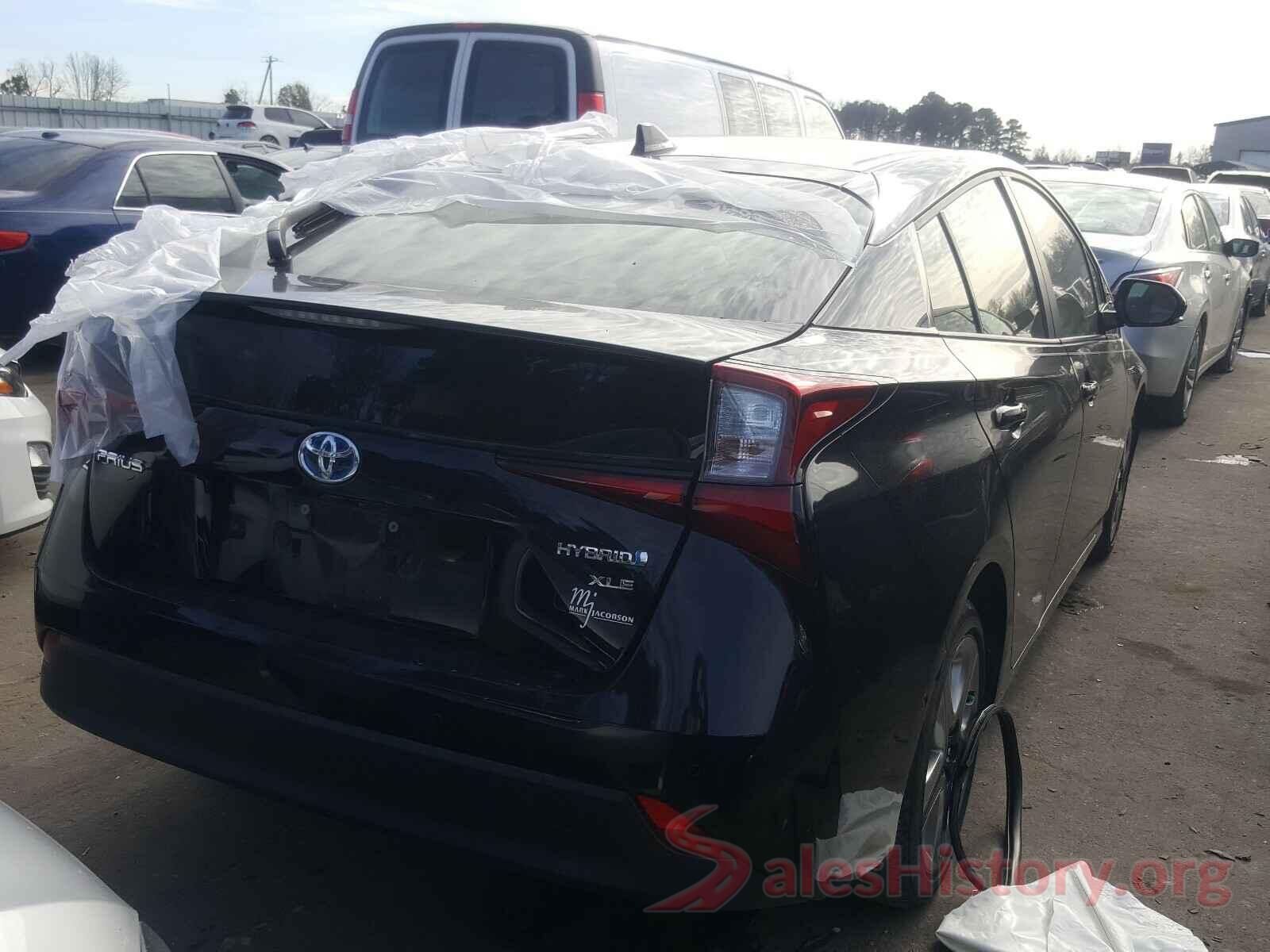 JTDKARFUXK3083023 2019 TOYOTA PRIUS