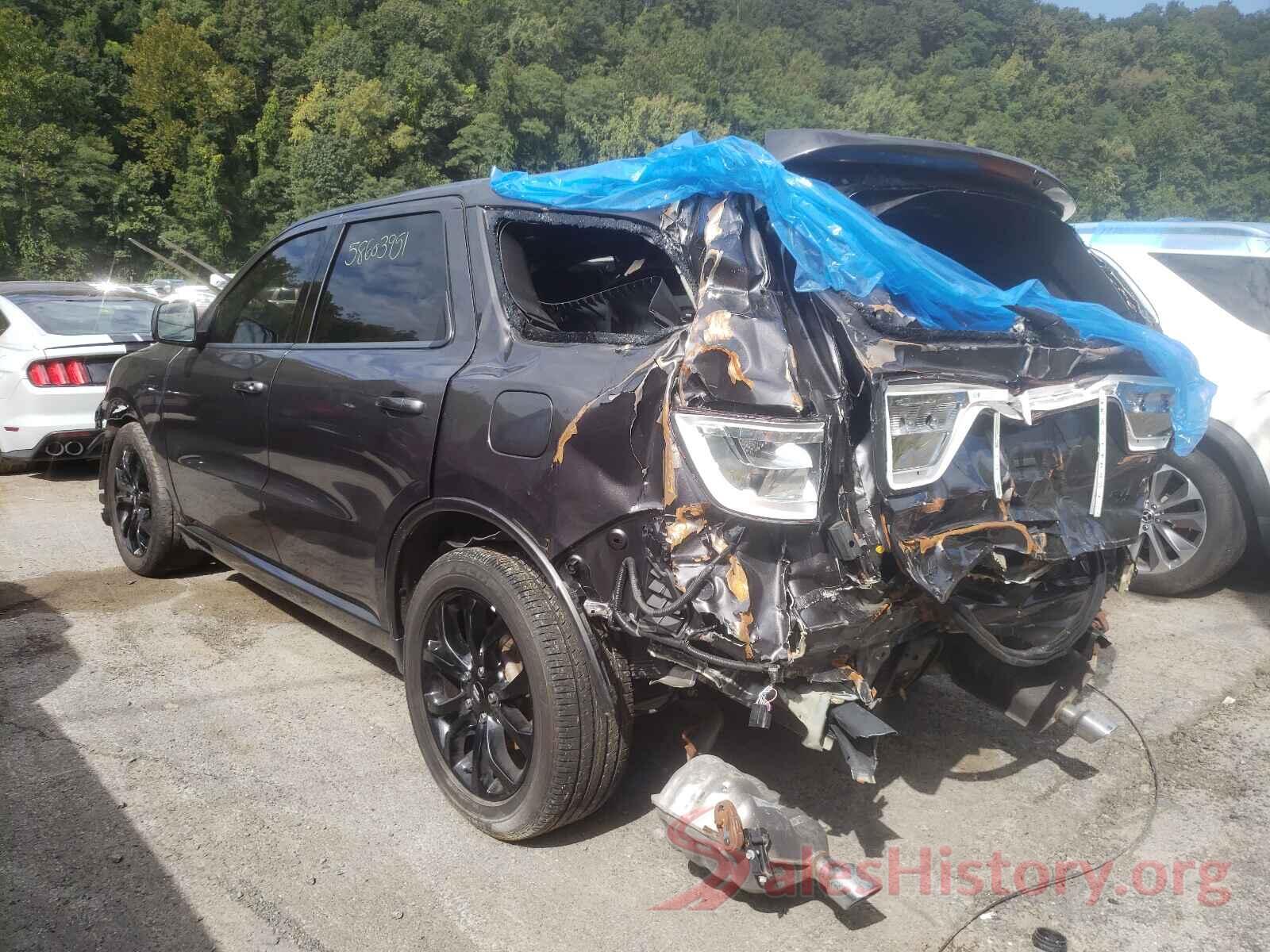 1C4SDJCT5KC825073 2019 DODGE DURANGO