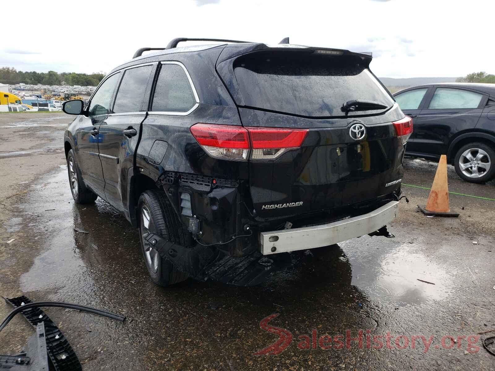 5TDDZRFH1KS944236 2019 TOYOTA HIGHLANDER