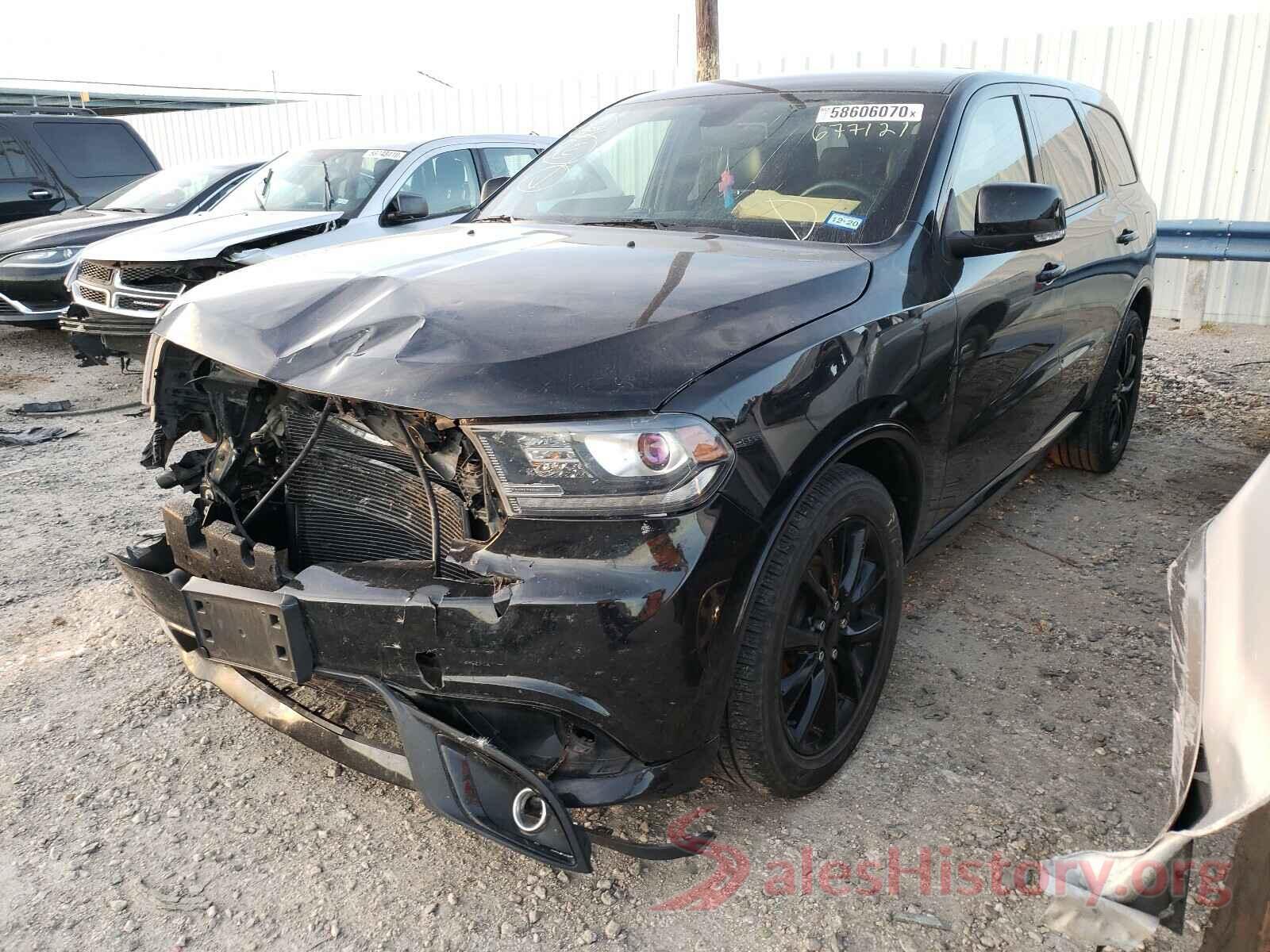 1C4RDHDG3HC677121 2017 DODGE DURANGO