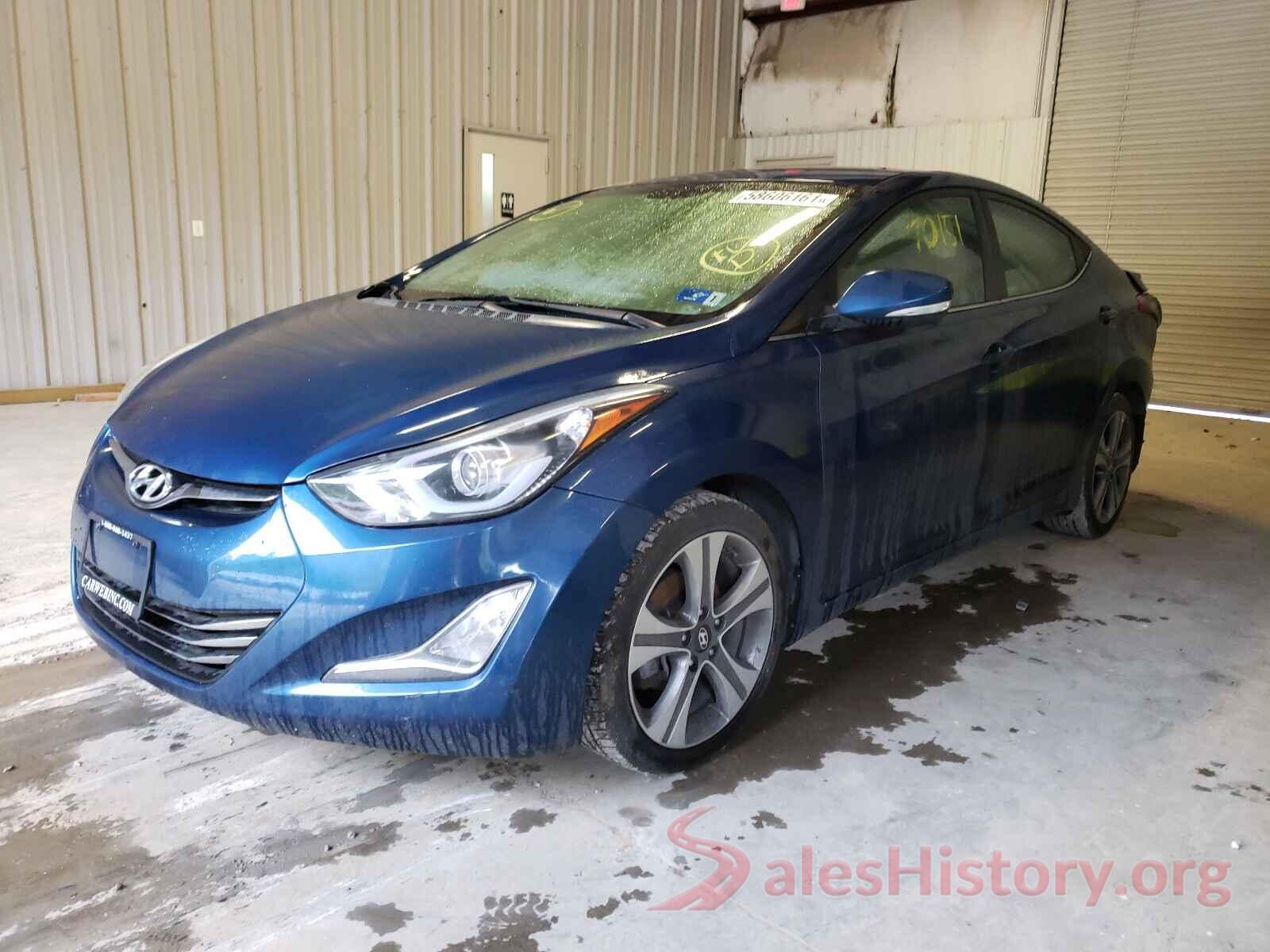 KMHDH4AH6GU522779 2016 HYUNDAI ELANTRA