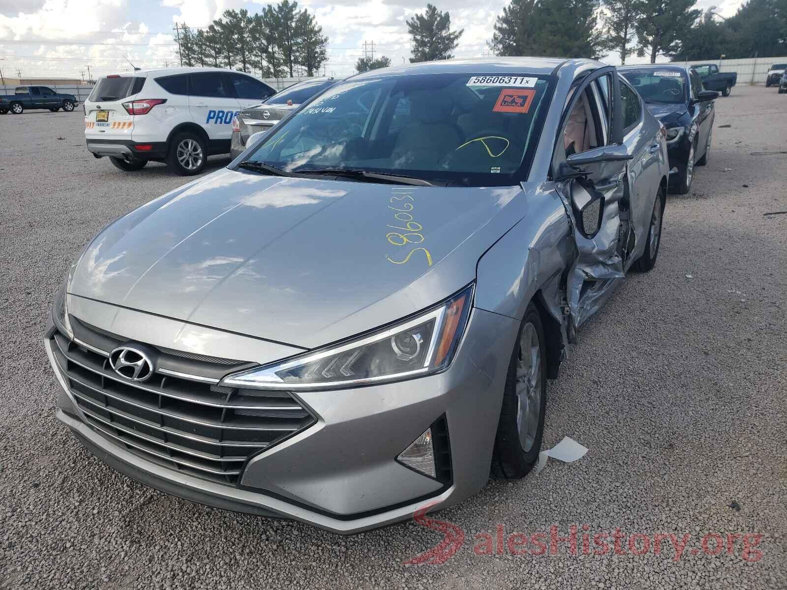 5NPD84LF5LH597431 2020 HYUNDAI ELANTRA