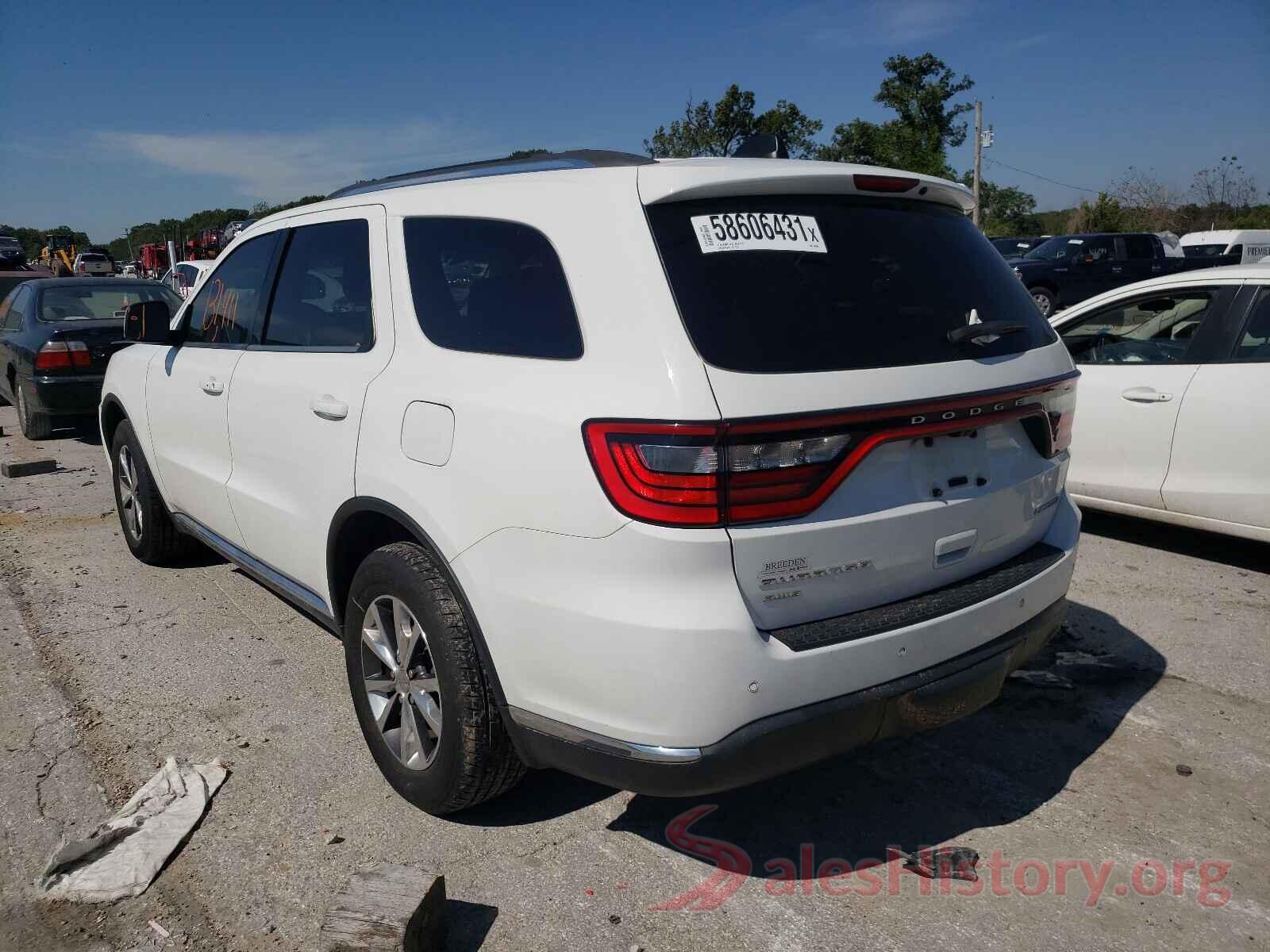 1C4RDJDG4GC362303 2016 DODGE DURANGO