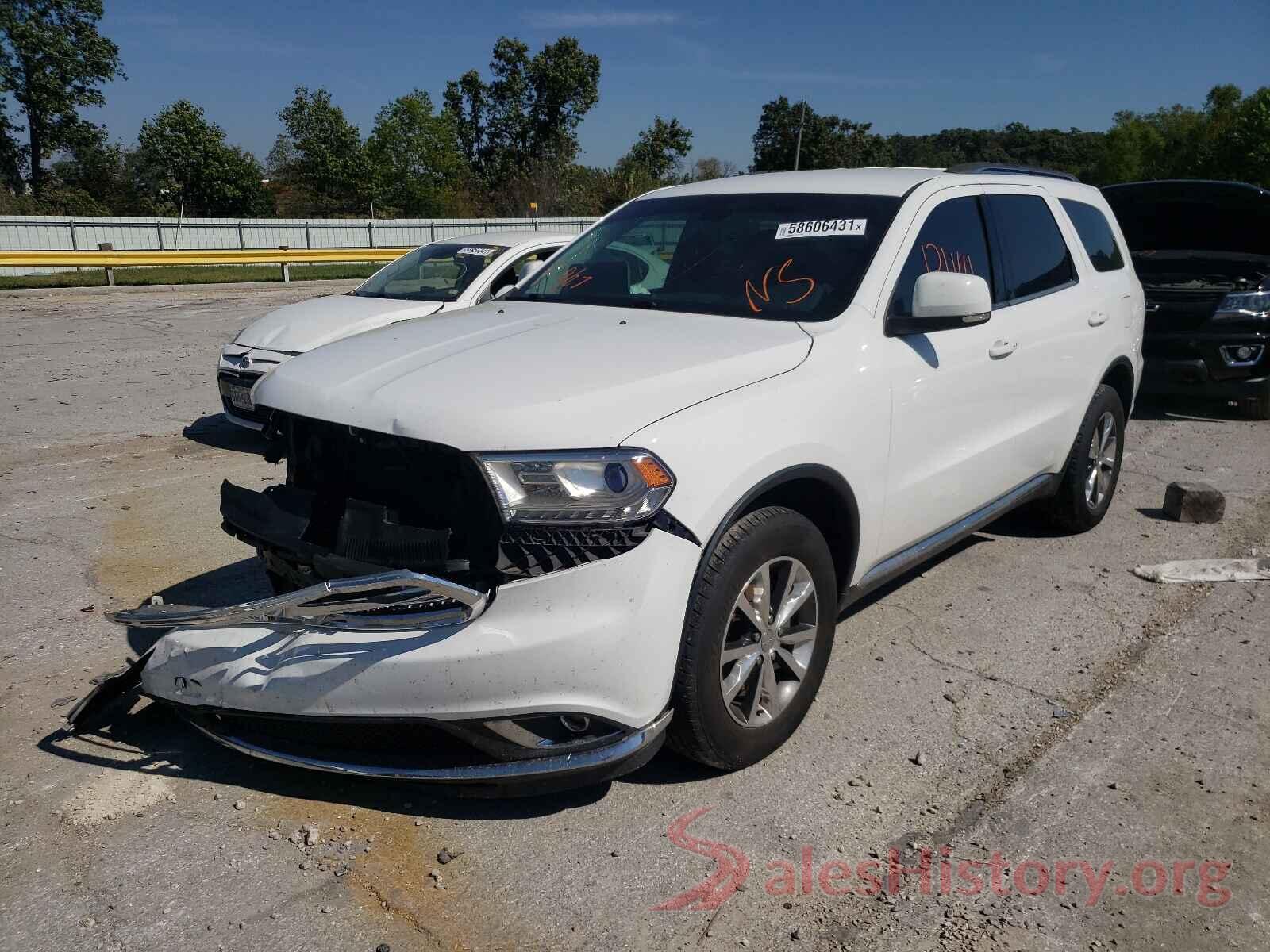 1C4RDJDG4GC362303 2016 DODGE DURANGO