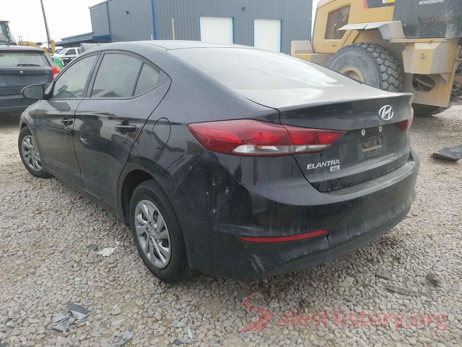 KMHD74LF2JU504124 2018 HYUNDAI ELANTRA