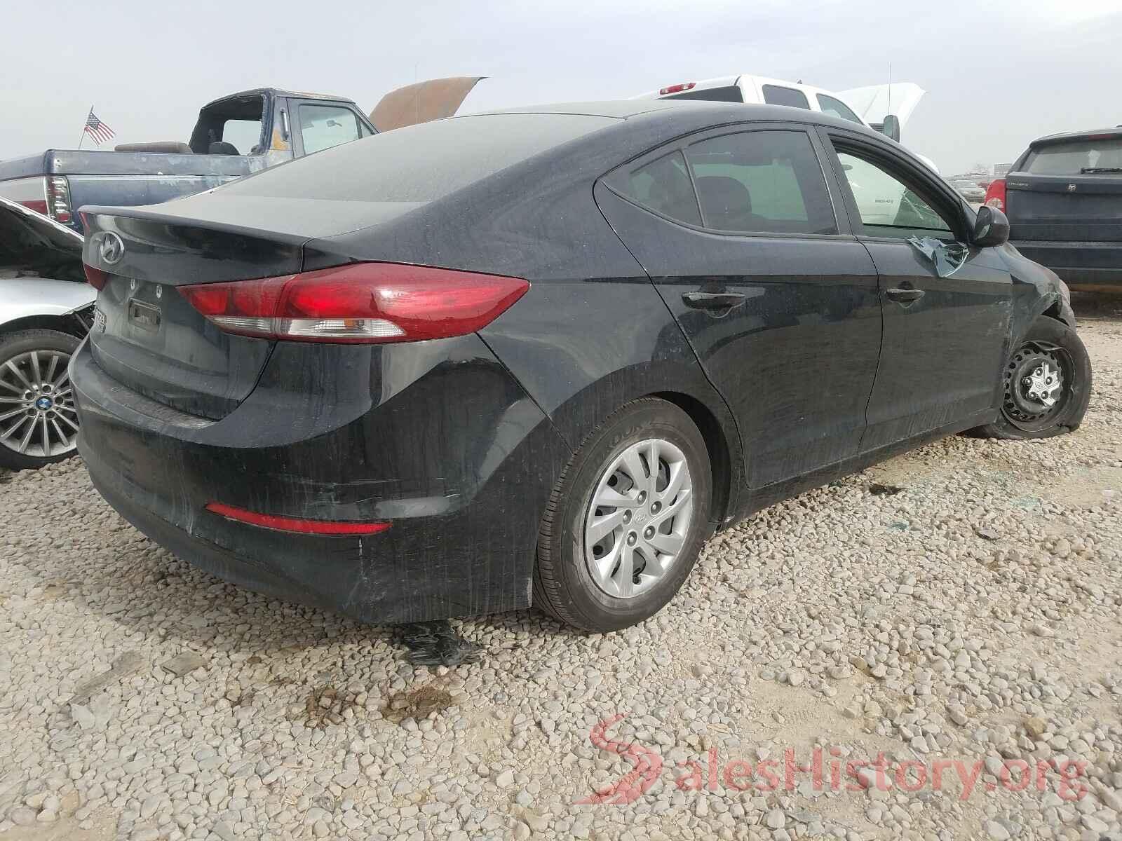 KMHD74LF2JU504124 2018 HYUNDAI ELANTRA