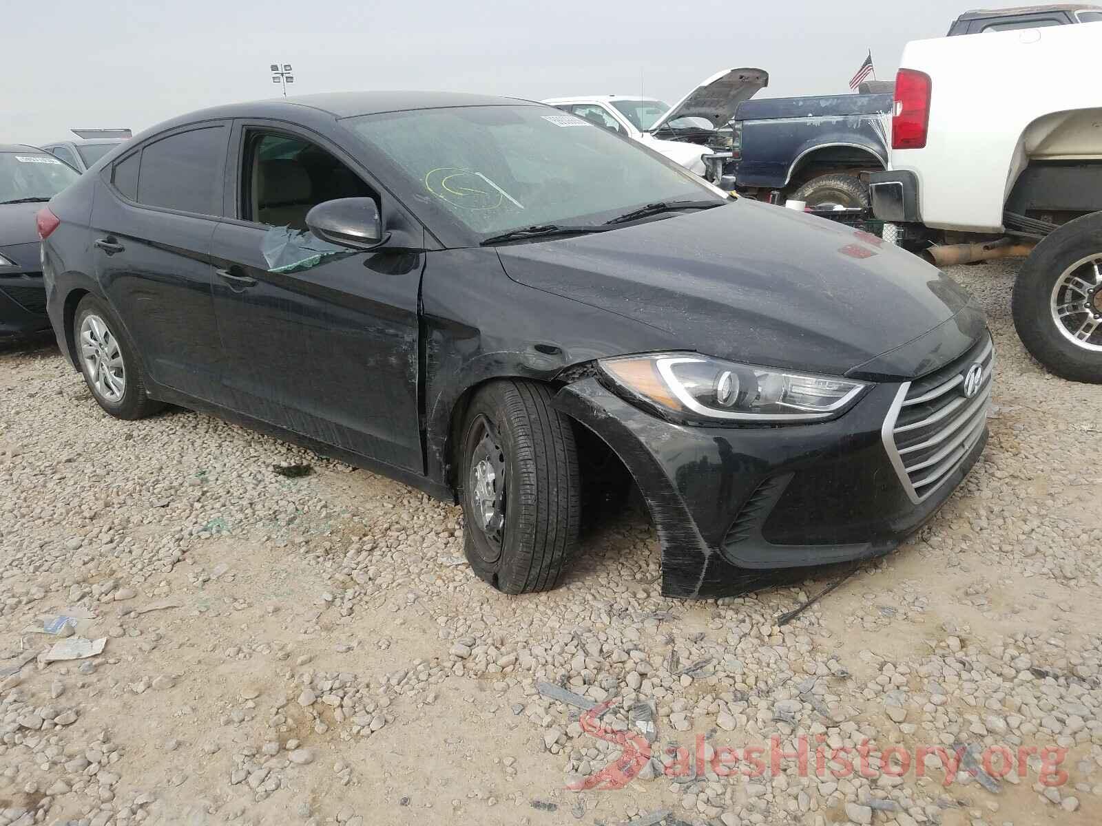 KMHD74LF2JU504124 2018 HYUNDAI ELANTRA