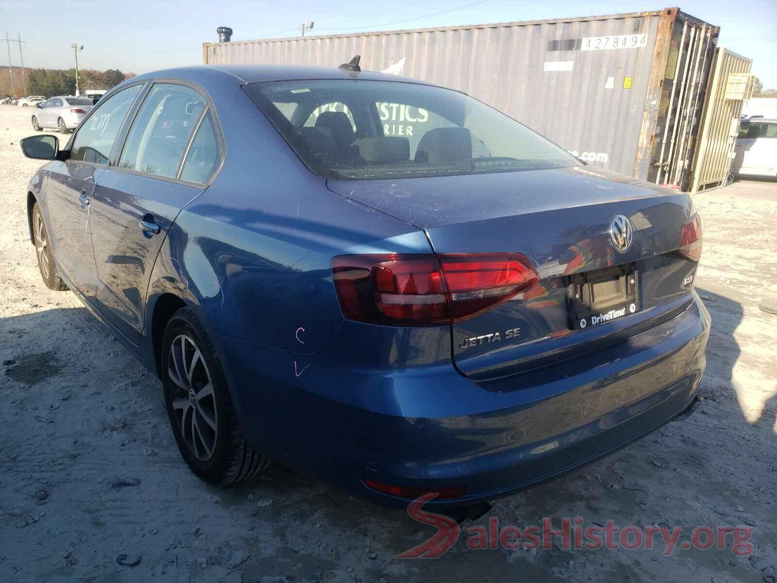 3VWD67AJ0GM312873 2016 VOLKSWAGEN JETTA