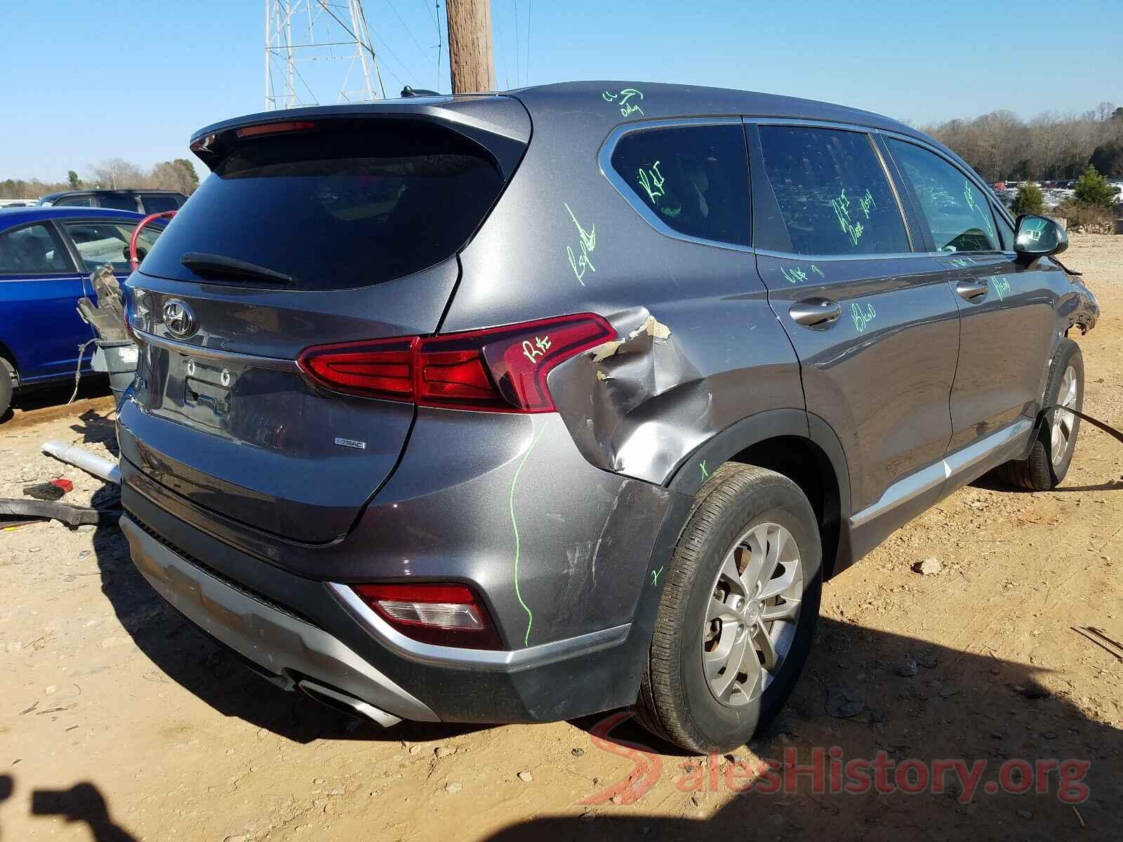 5NMS2CADXKH020054 2019 HYUNDAI SANTA FE